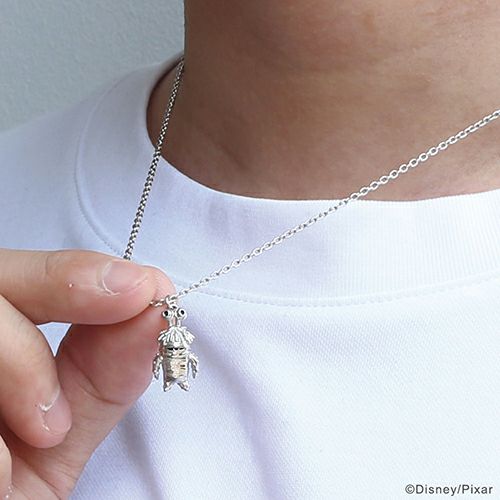 Monsters, Inc. Boo Necklace - Silver