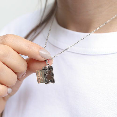 《怪兽公司》苏利文项链 - 银色