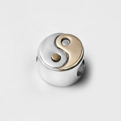 YINANDYANG Ball Chain Necklace with SHIN'SPARK Tao Mark Pendant Necklace