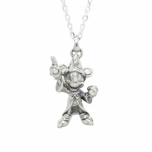 Mickey Mouse Fantasia Necklace - Silver