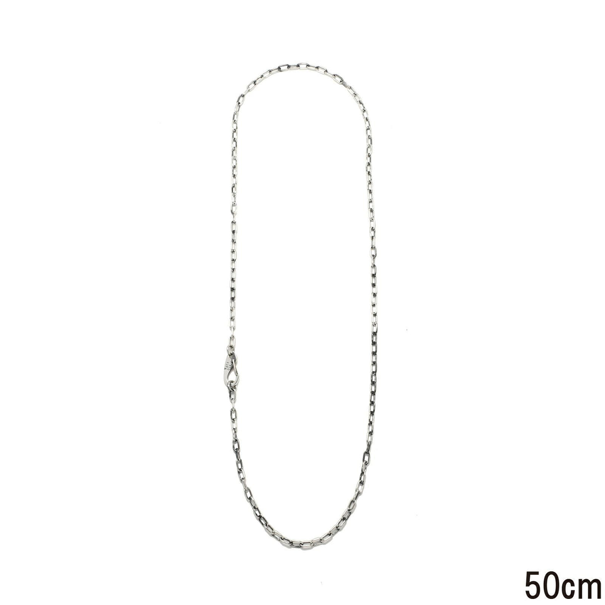 Magatama Simple Chain Necklace & Bracelet - Silver