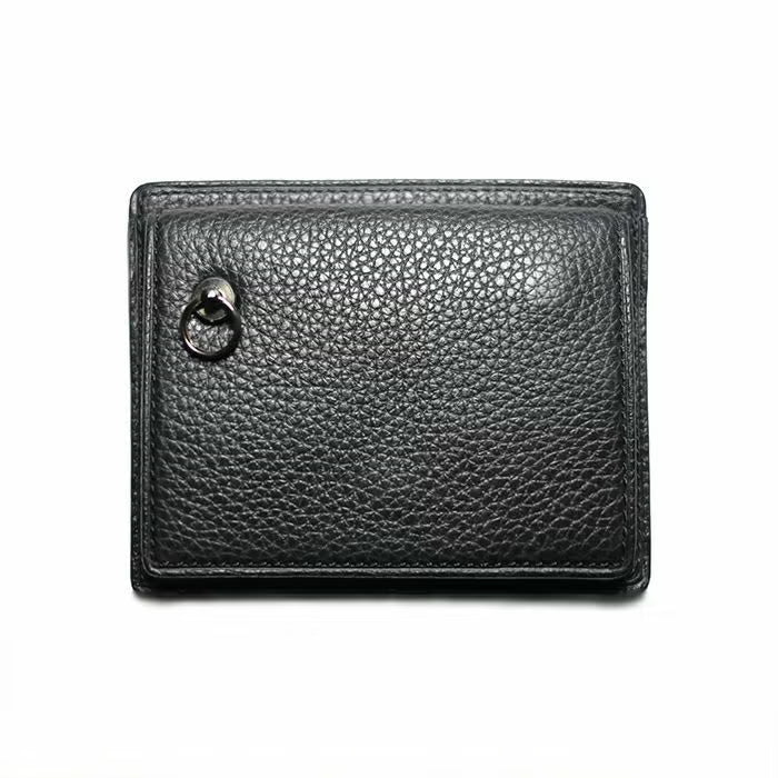 Cowhide Leather REIWA Compact Mini Wallet Eyelet Mini Wallet / Fragment Case