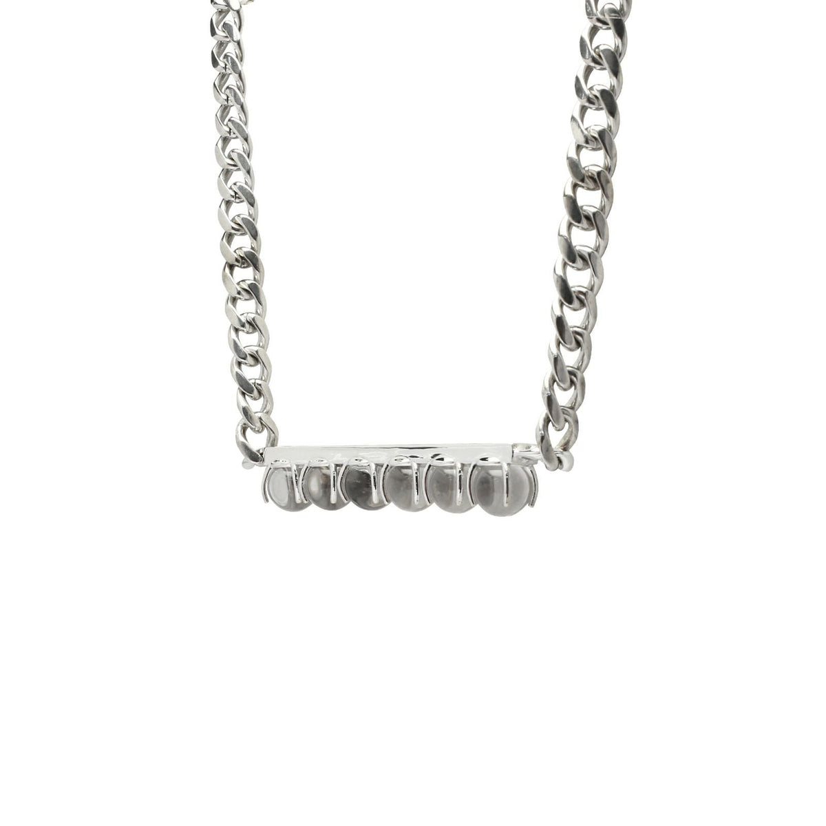Thick Crystal Necklace (Power Stone Grade) 3-6-9 Style — 6–8mm Diameter