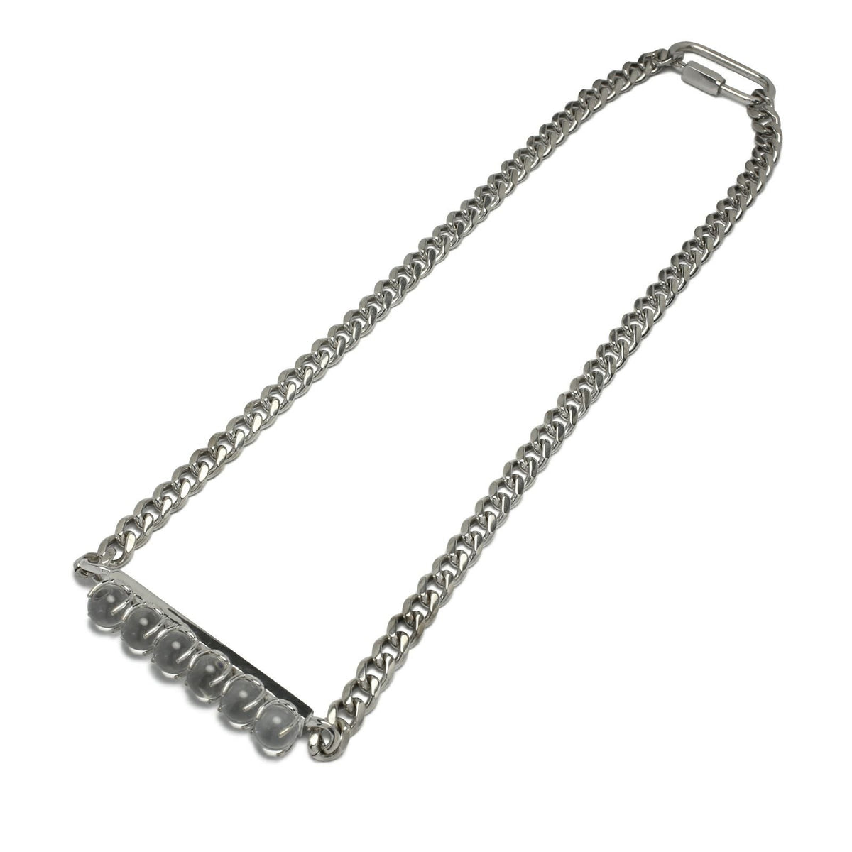 Thick Crystal Necklace (Power Stone Grade) 3-6-9 Style — 6–8mm Diameter