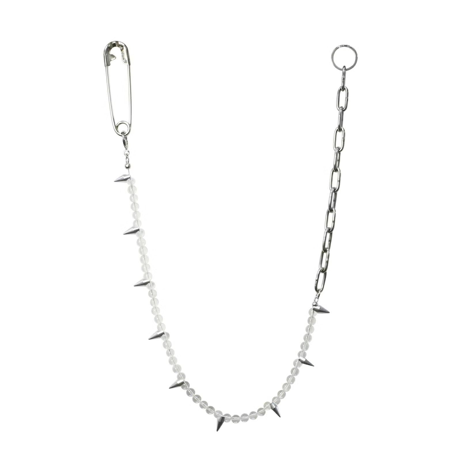 Crystal (Power Stone Grade) Riot Necklace & Wallet Chain L (8φ)