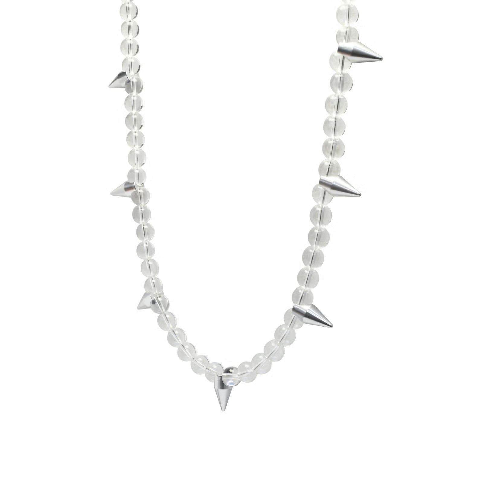 Crystal (Power Stone Grade) Riot Necklace & Wallet Chain L (8φ)