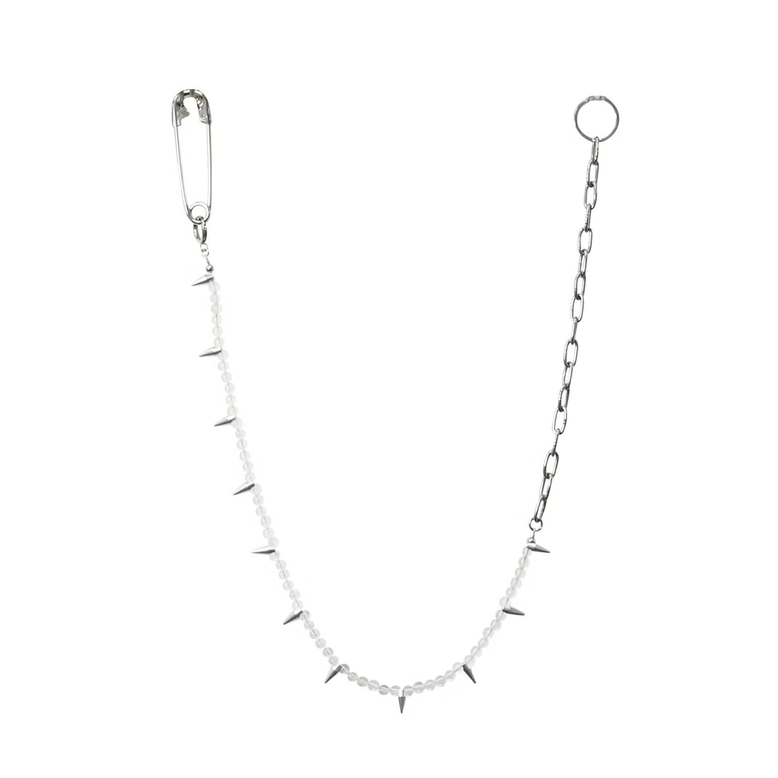 Crystal (Power Stone Grade) Riot Necklace & Wallet Chain S (4φ)