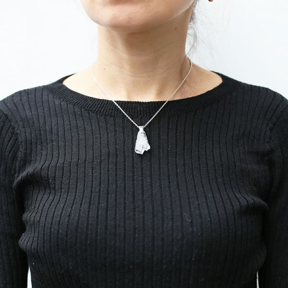 0℃ by JAM HOME MADE Chaton Diamond Necklace (Size S)