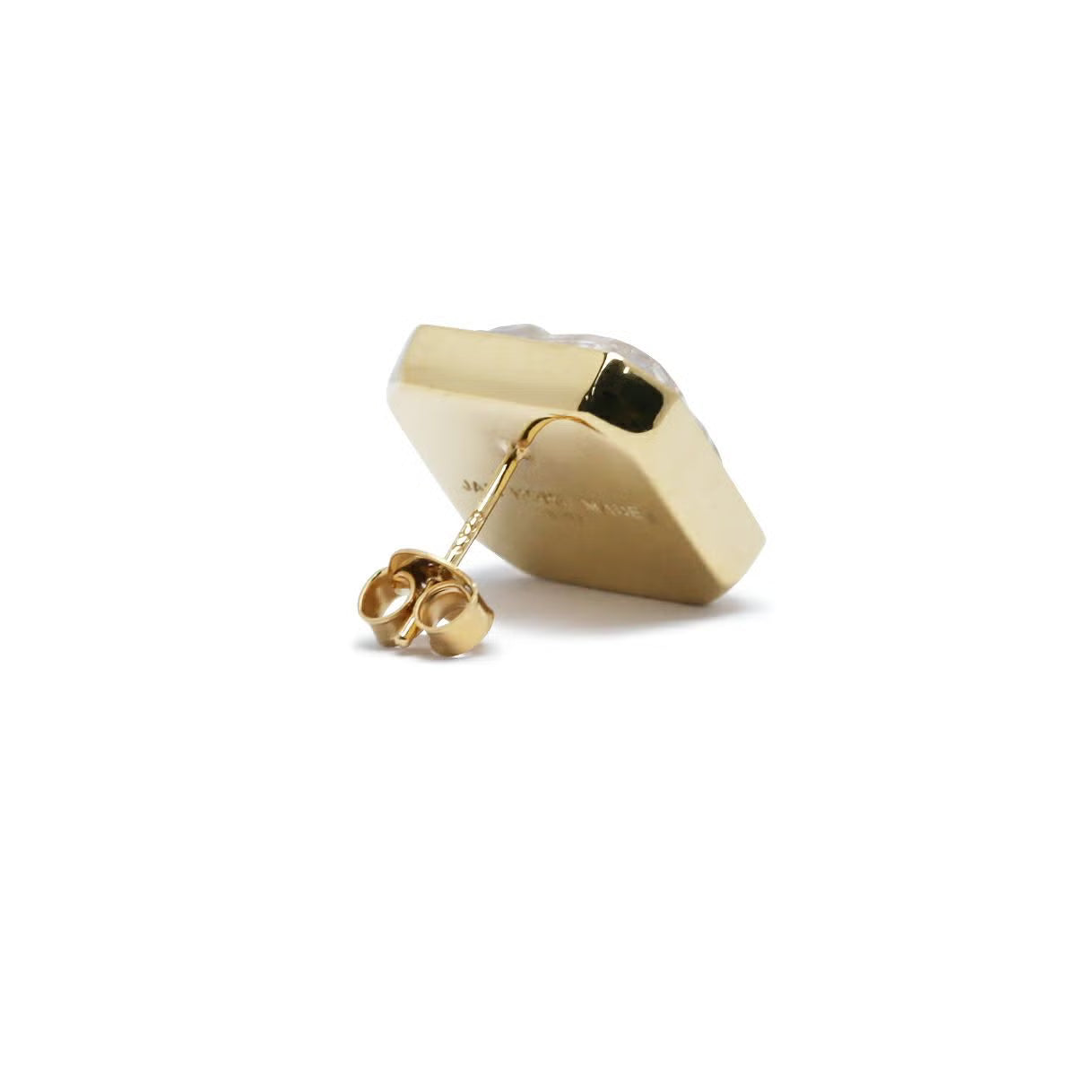 0℃ by JAM HOME MADE Frozen Diamond Earrings (Pair) - Gold / For Both Ears