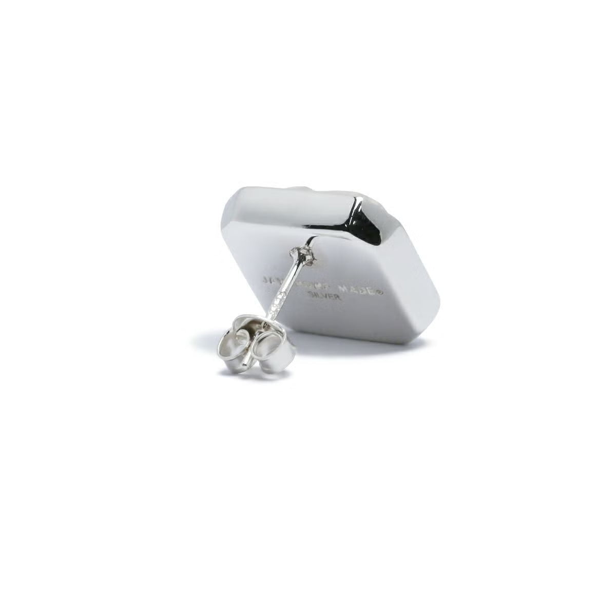 0℃ by JAM HOME MADE Frozen Diamond Earrings (Pair) - Silver / For Both Ears