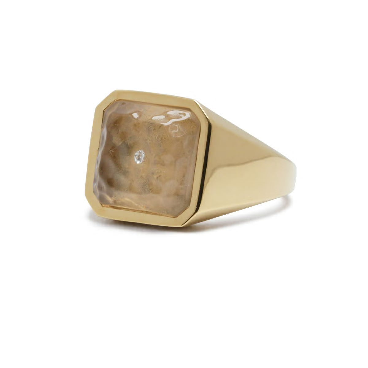 0℃ by JAM HOME MADE Frozen Diamond Ring - Gold