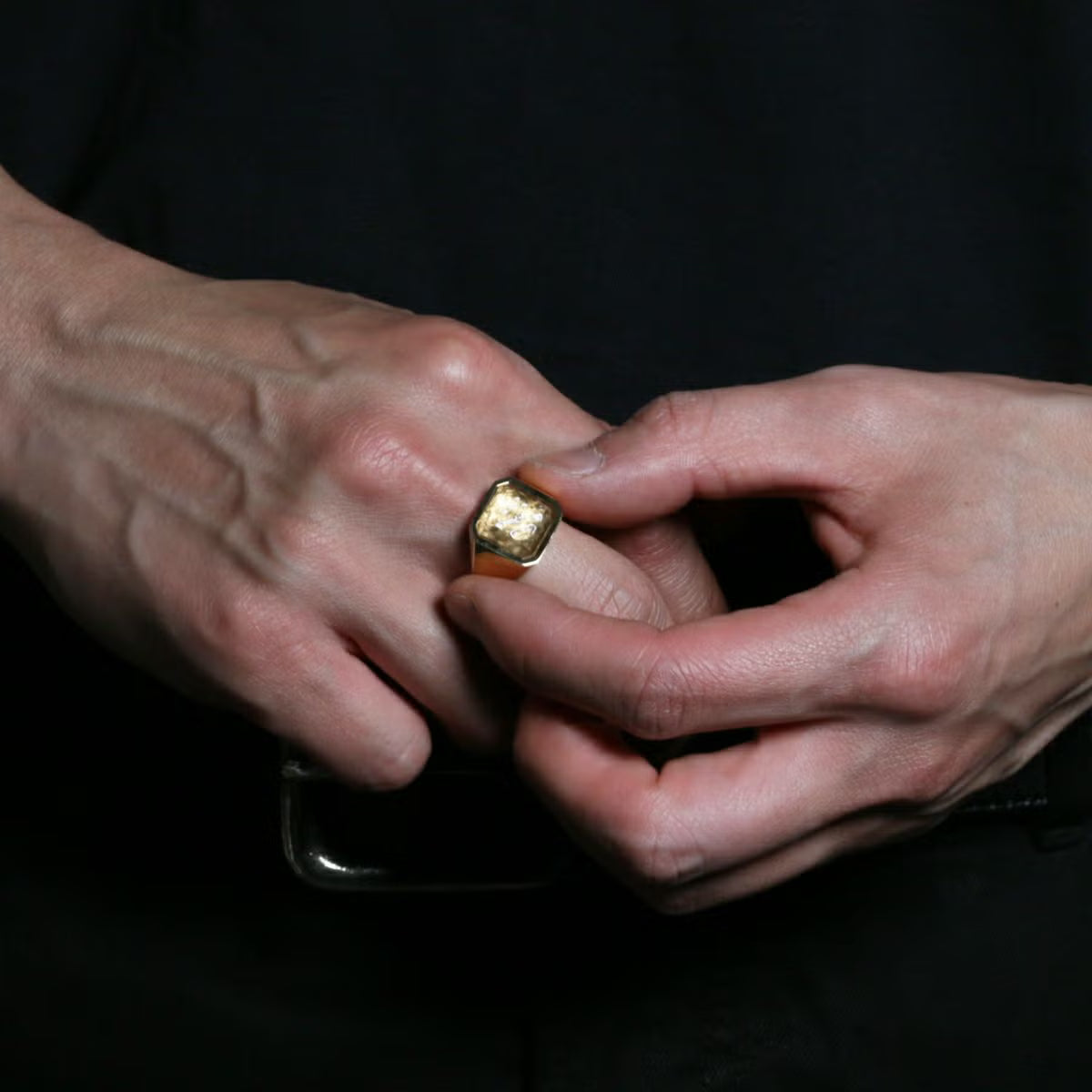 0℃ by JAM HOME MADE Frozen Diamond Ring - Gold
