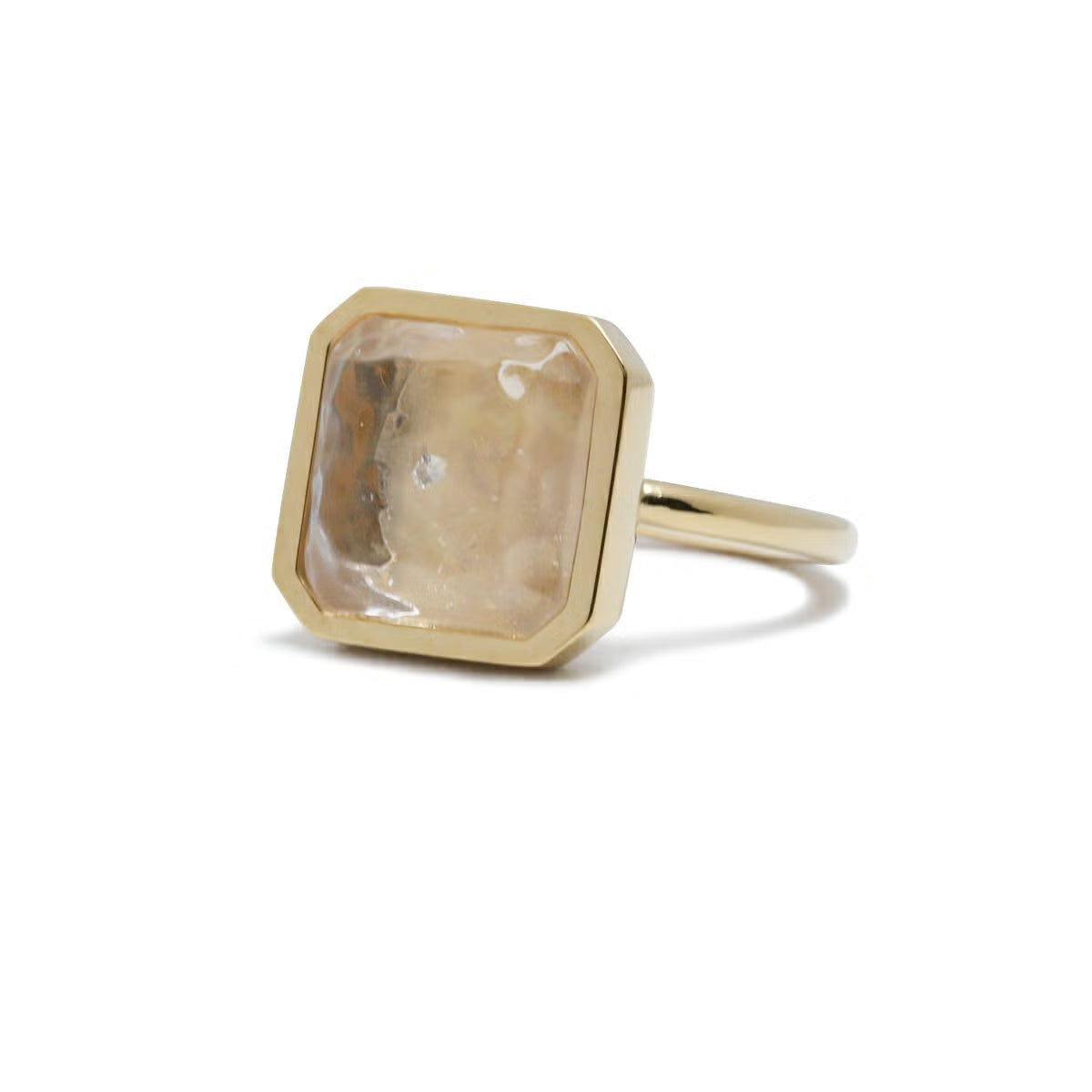 0℃ by JAM HOME MADE Frozen Diamond Ring (Size S) - Gold