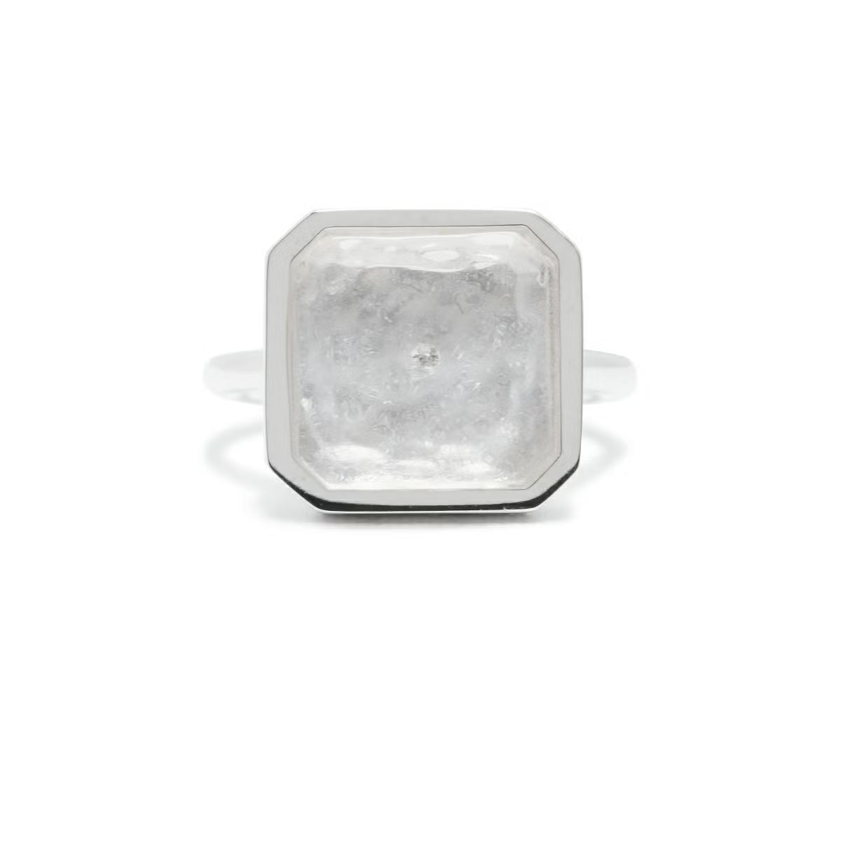 0℃ by JAM HOME MADE Frozen Diamond Ring (Size S) - Silver