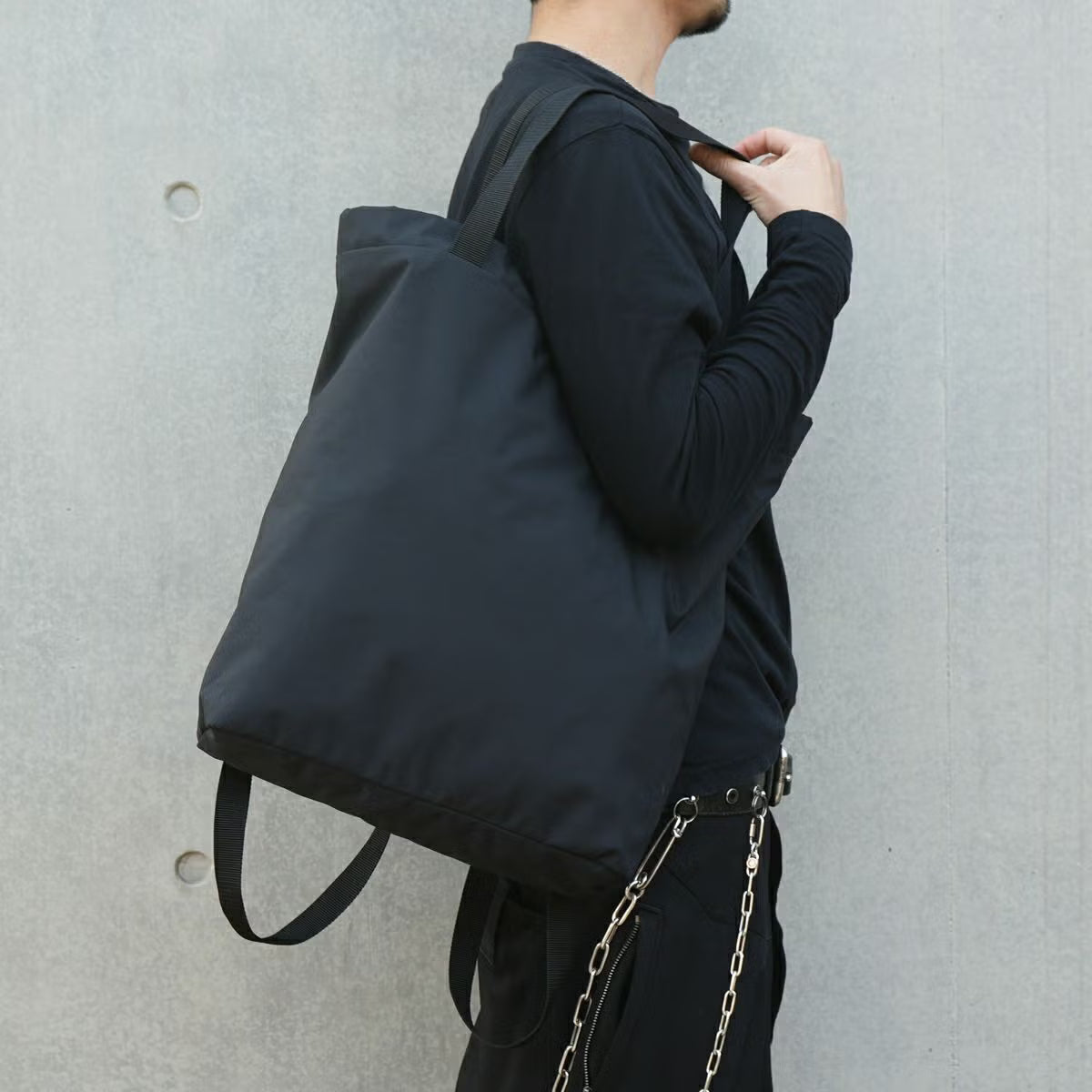 4NK Plain Totes & Backpacks & Rucksacks "4NK Experiment Back Bag Series #zwei"
