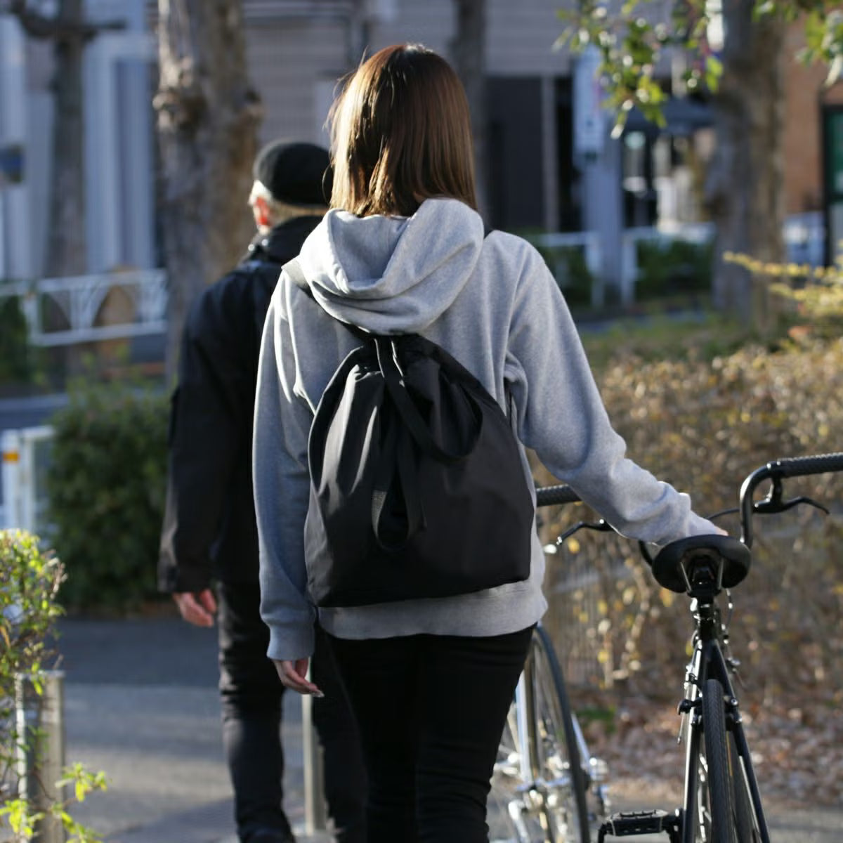 4NK Plain Totes & Backpacks & Rucksacks "4NK Experiment Back Bag Series #zwei"