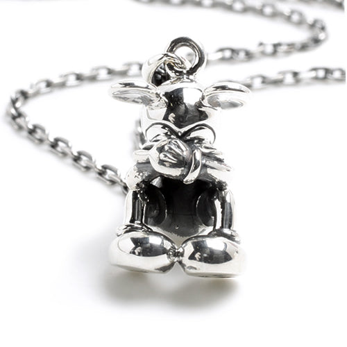 Mickey Mouse Necklace Type 2 - Silver