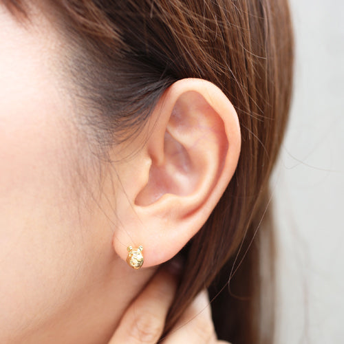 Winnie the Pooh Earrings - Gold (Both Ears)