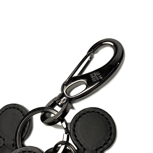 Mickey Mouse Leather Key Holder Cover / Carabiner Type