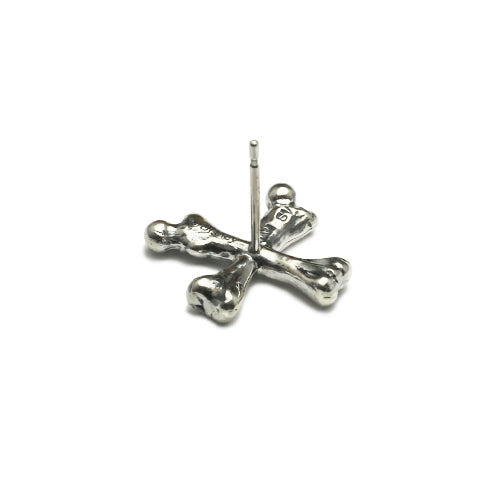 加勒比海盗:死无对证 十字骨耳环 - 银色(单耳)