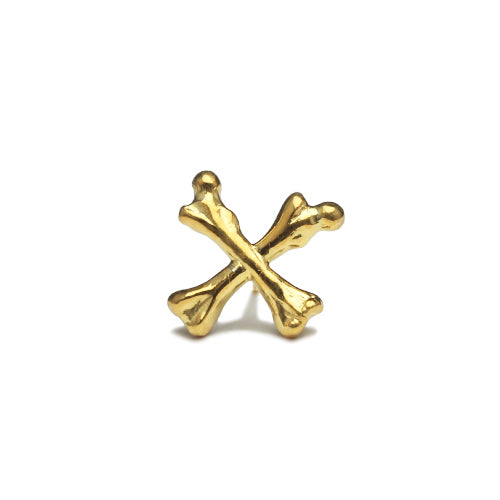 Pirates of the Caribbean: Dead Men Tell No Tales Crossbone Earrings - 18K Yellow Gold (One Ear)