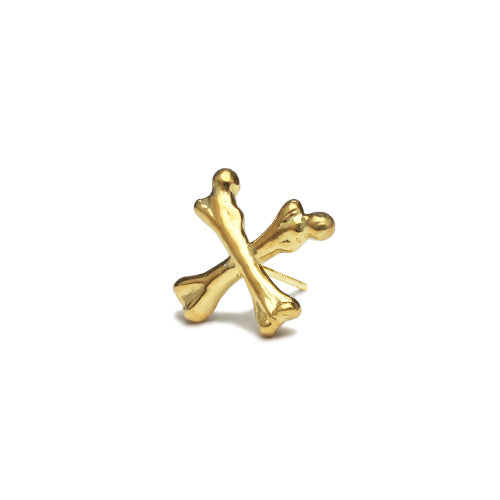 Pirates of the Caribbean: Dead Men Tell No Tales Crossbone Earrings - 18K Yellow Gold (One Ear)