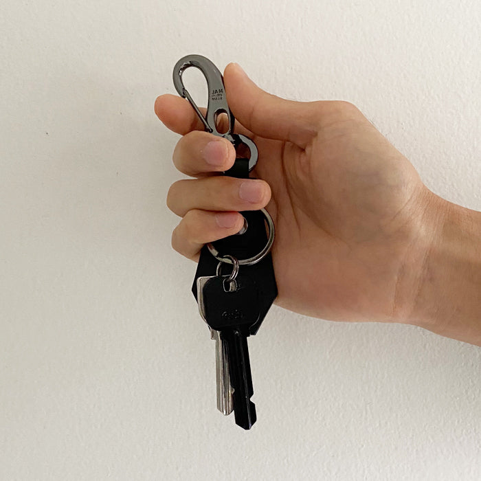 Coffin Leather Keychain -LaVish-