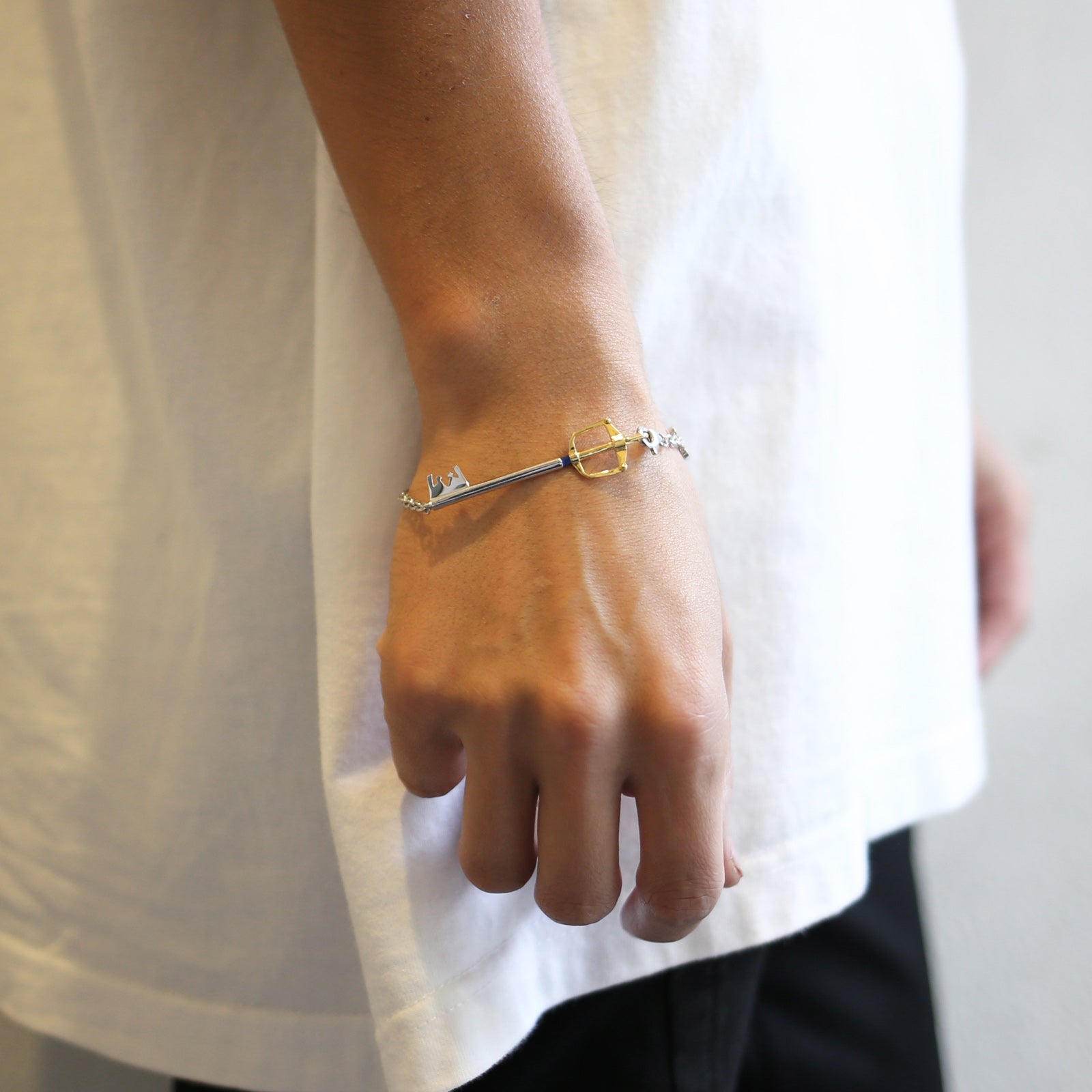 Kingdom Hearts Keyblade Bracelet Sora Kingdom Chain