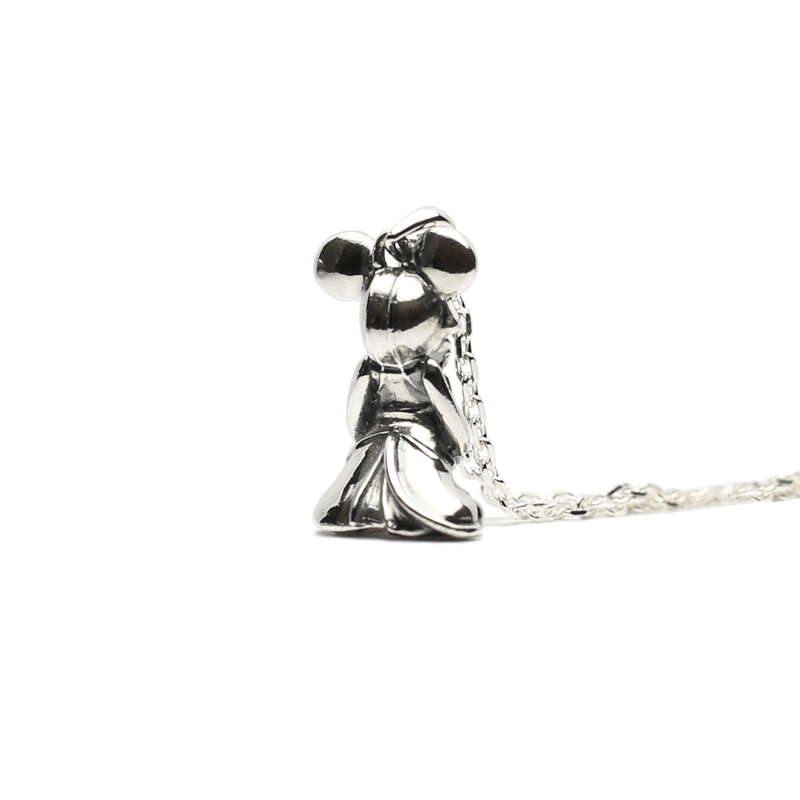 王国之心“国王(米奇老鼠)”项链 - 浅色(银色)