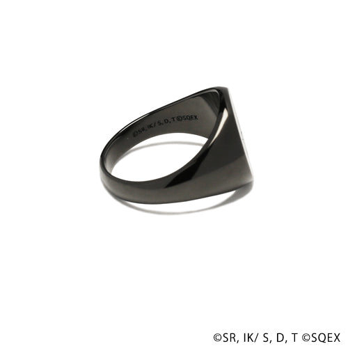 Dragon Quest: The Adventures of Dai Dragon Crest Signet Ring Black