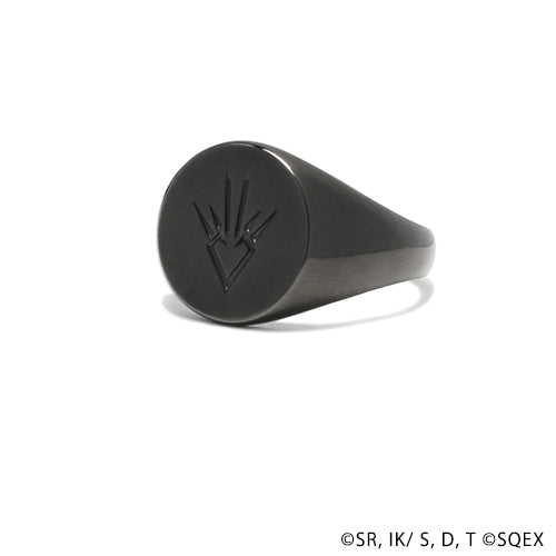 Dragon Quest: The Adventures of Dai Dragon Crest Signet Ring Black