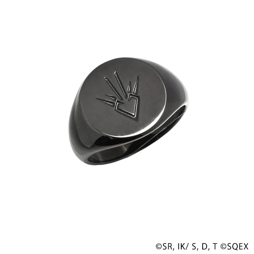 Dragon Quest: The Adventures of Dai Dragon Crest Signet Ring Black