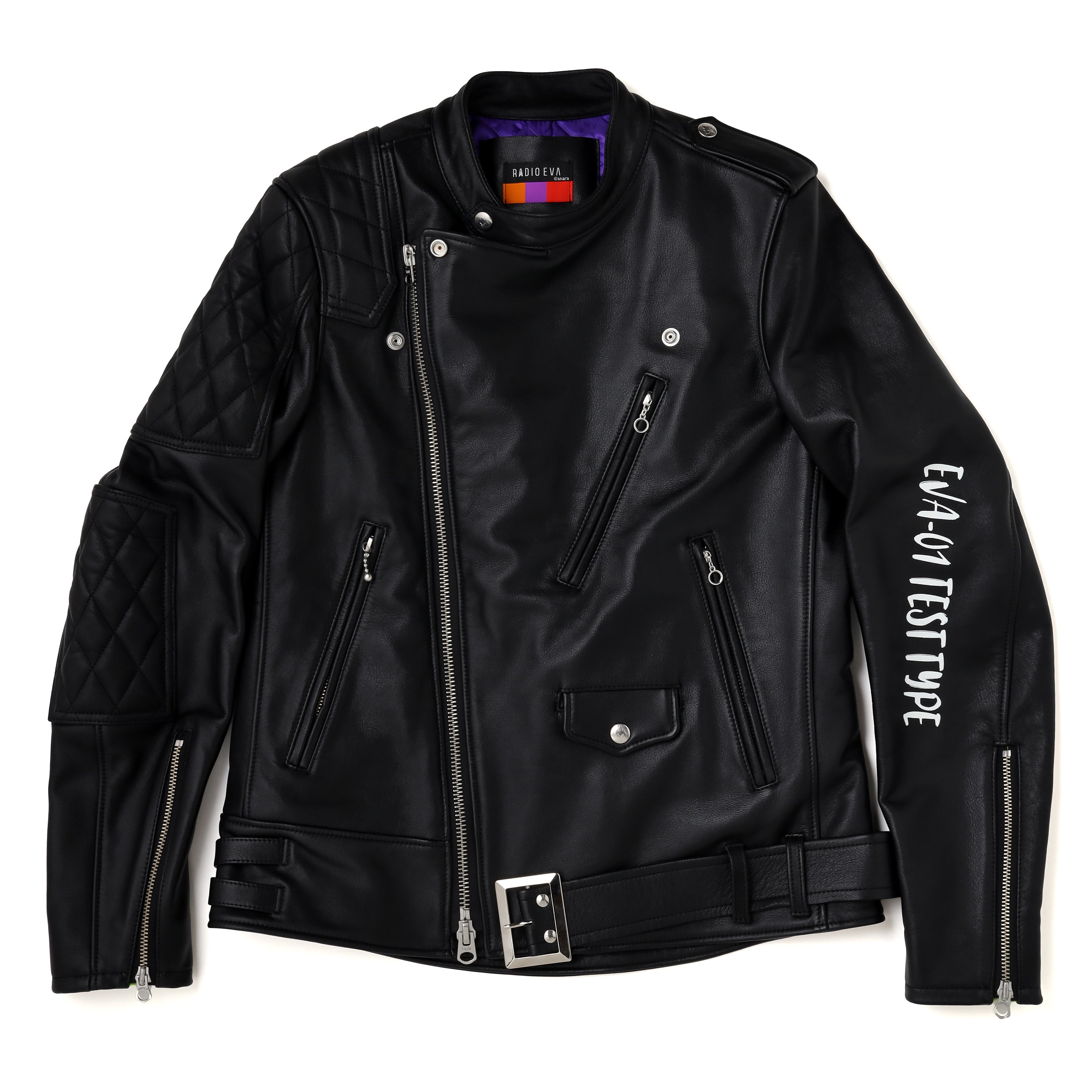 ×RADIO EVA "THE 30" × JAM HOME MADE Leather Rider's Jacket "MONSTAR"