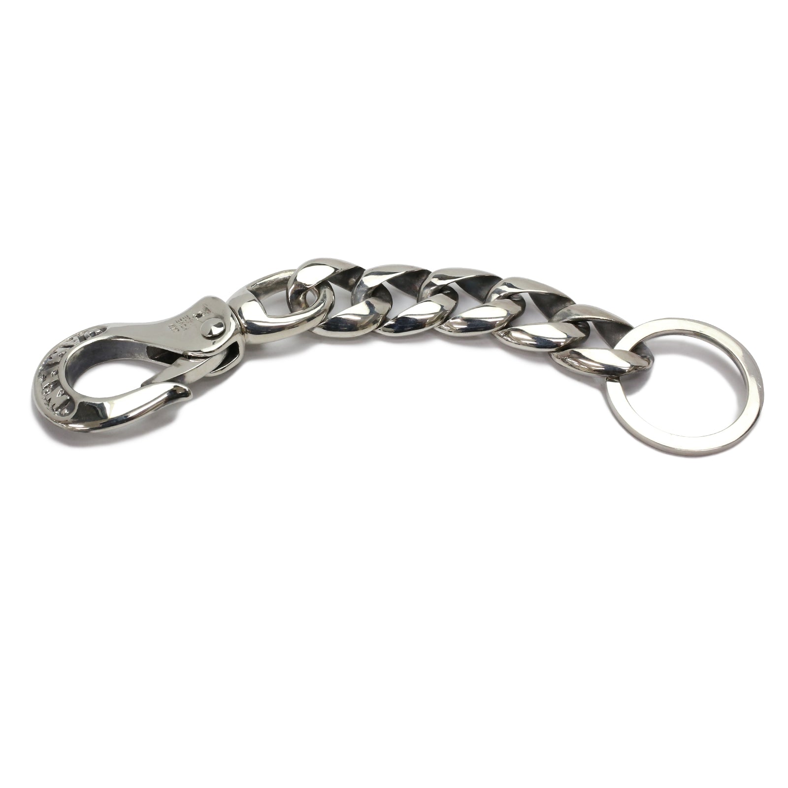 Classic Cuban Link Keychain / Keychain / Carabiner Type