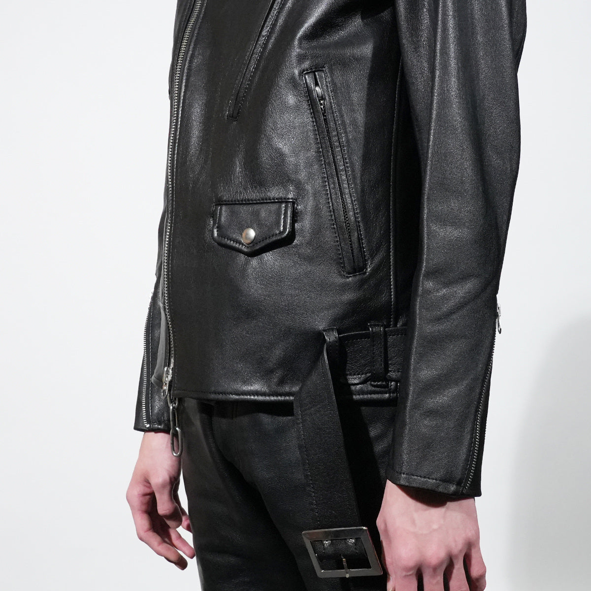 MONSTAR Leather Rider's Jacket