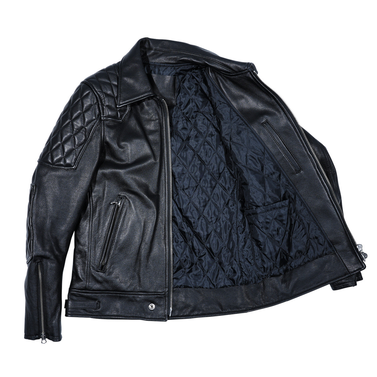LEWISON Leather Rider's Jacket