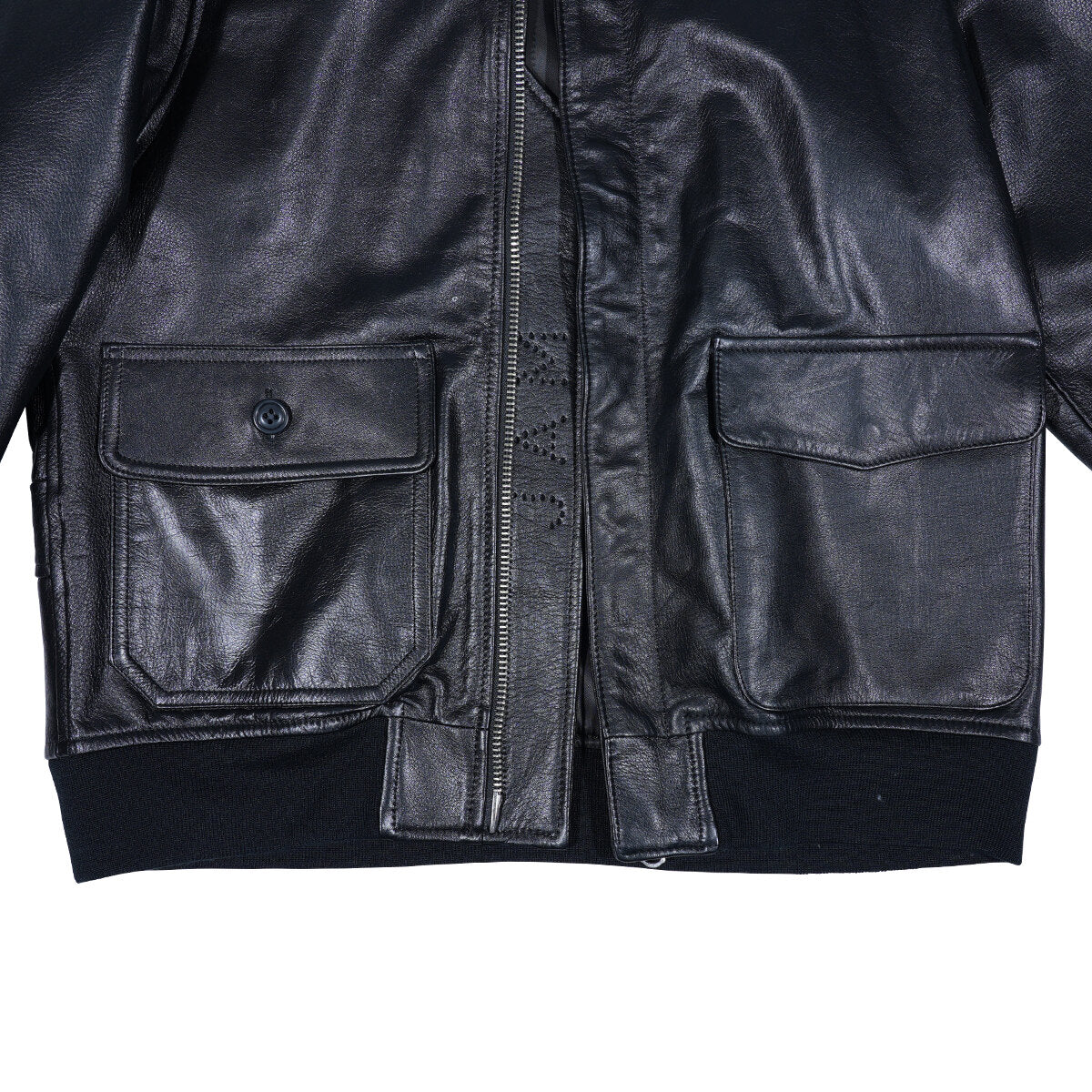 AG3 Leather Flight Jacket