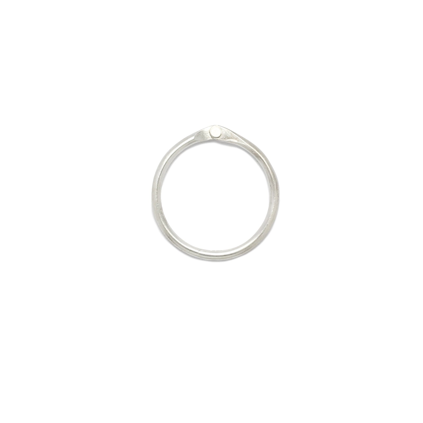 Silver Card Ring / Silver Jubilee