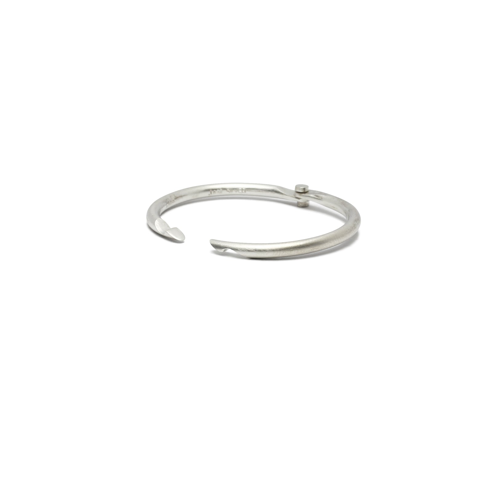 Silver Card Ring / Silver Jubilee