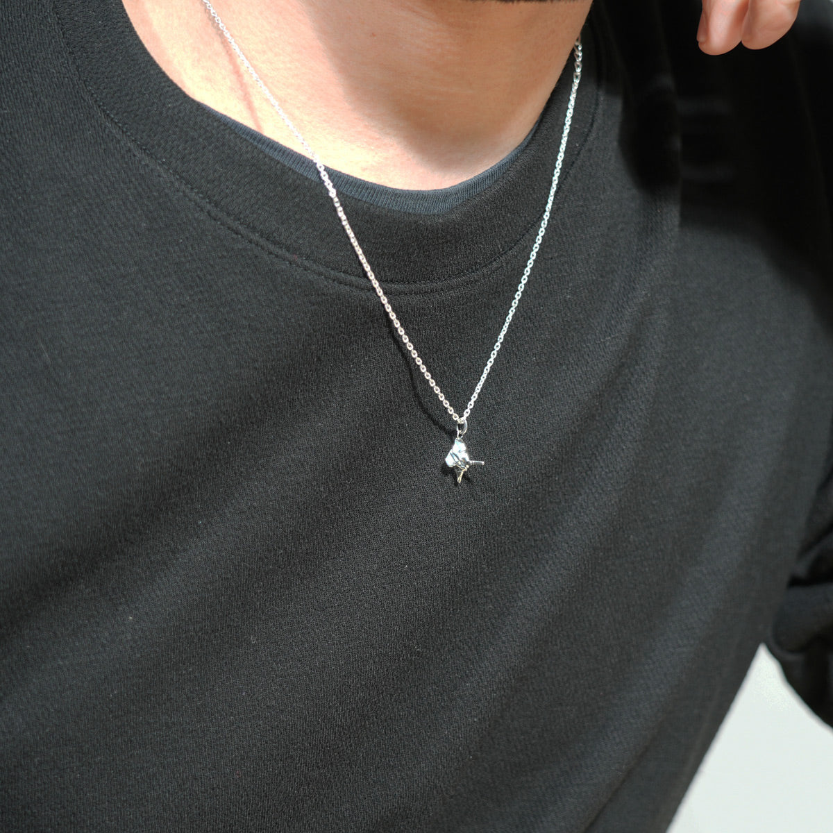 ×RADIO EVA UNIT-01 (Unit-01) Face Necklace