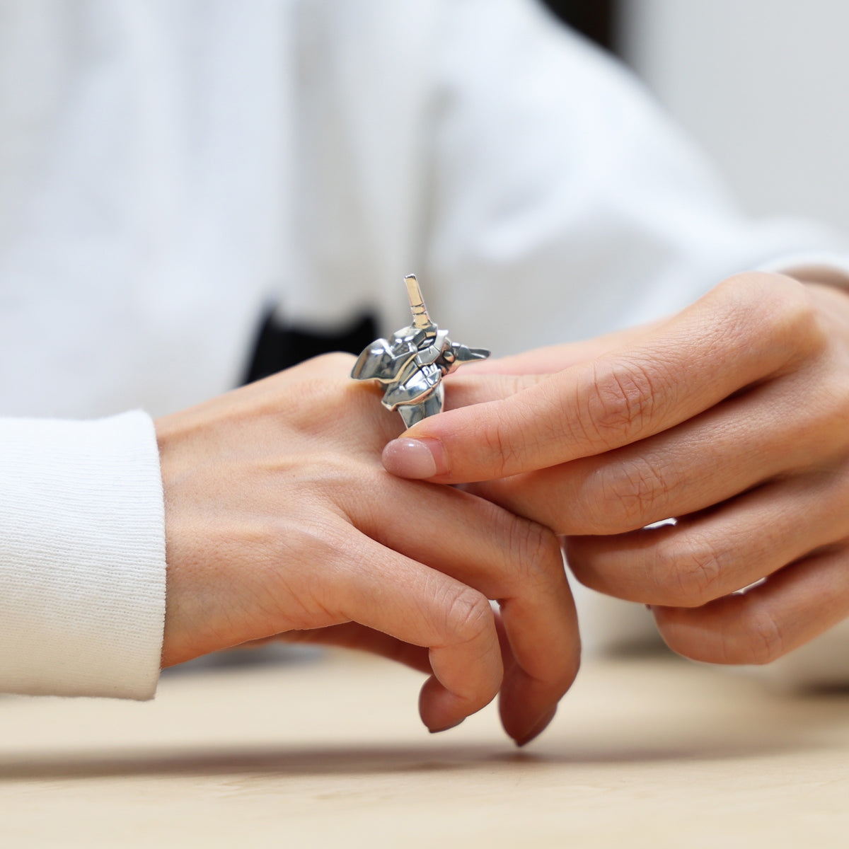 ×RADIO EVA UNIT-01 (Unit-01) Face Ring/Finger Ring