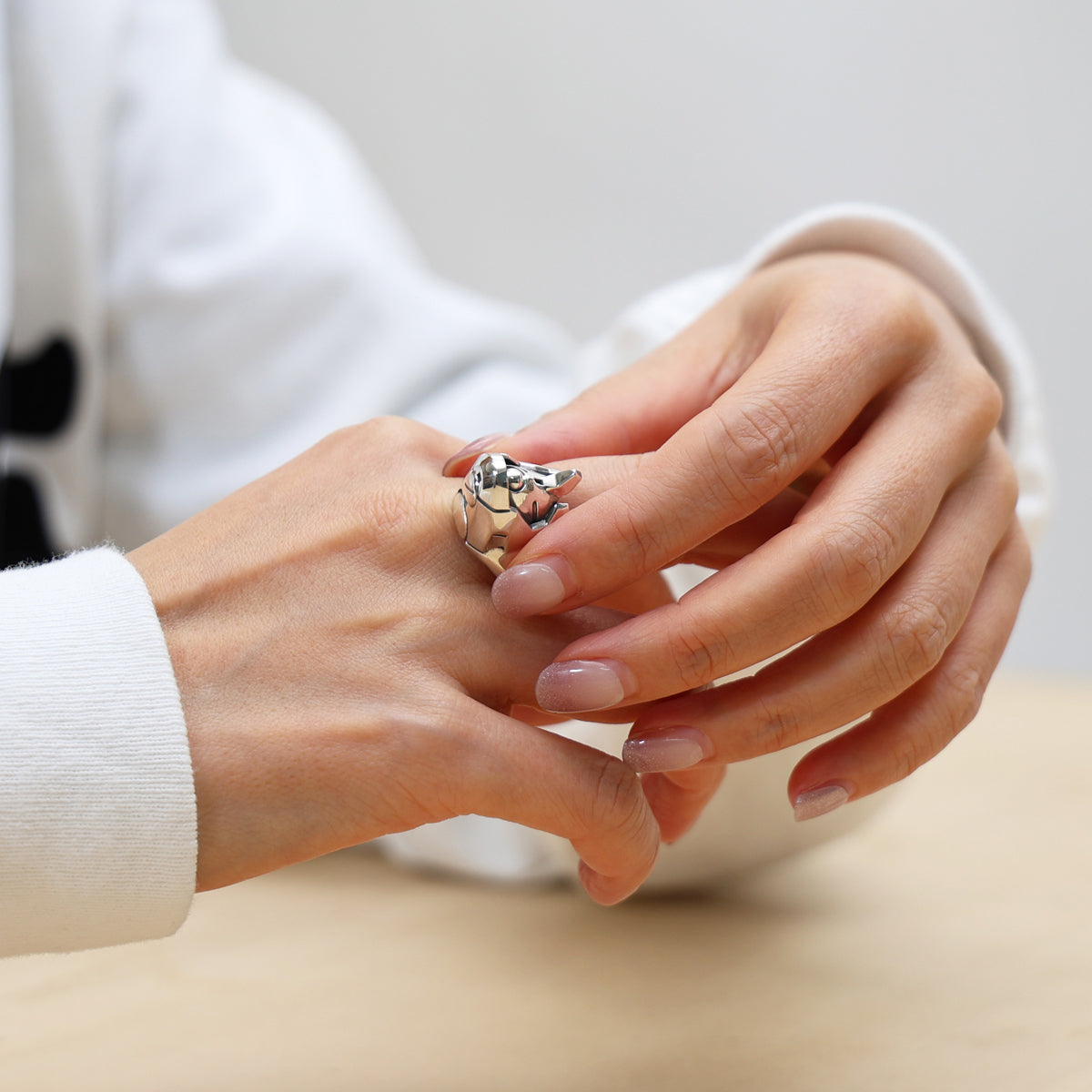 ×RADIO EVA UNIT-00 (Unit-00) Face Ring/Finger Ring