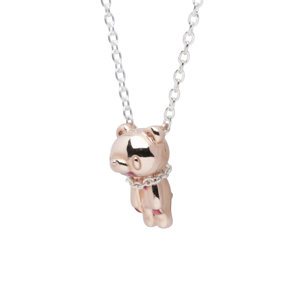 x GLOOMY CLOVER Necklace in Pink Gold