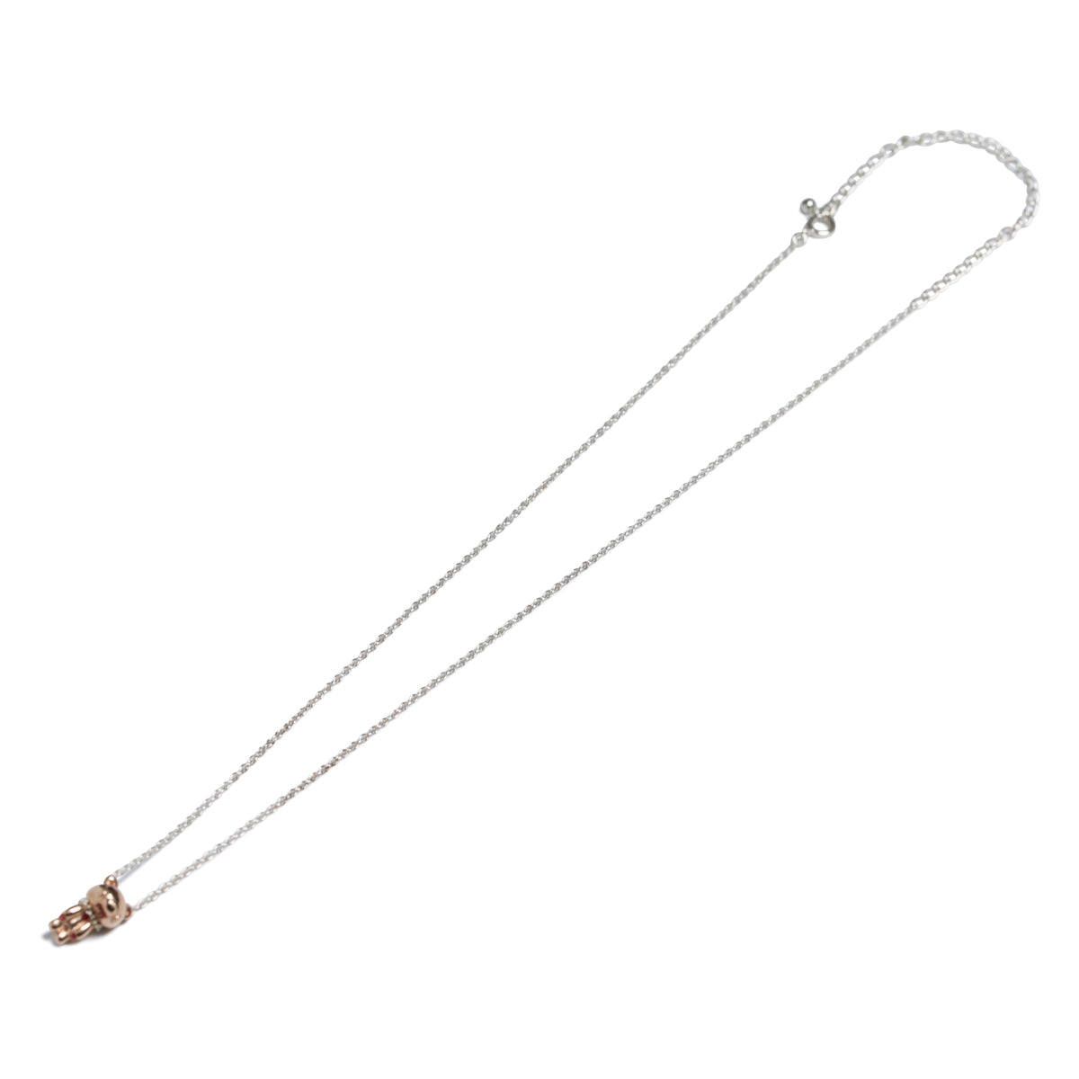 x GLOOMY CLOVER Necklace in Pink Gold