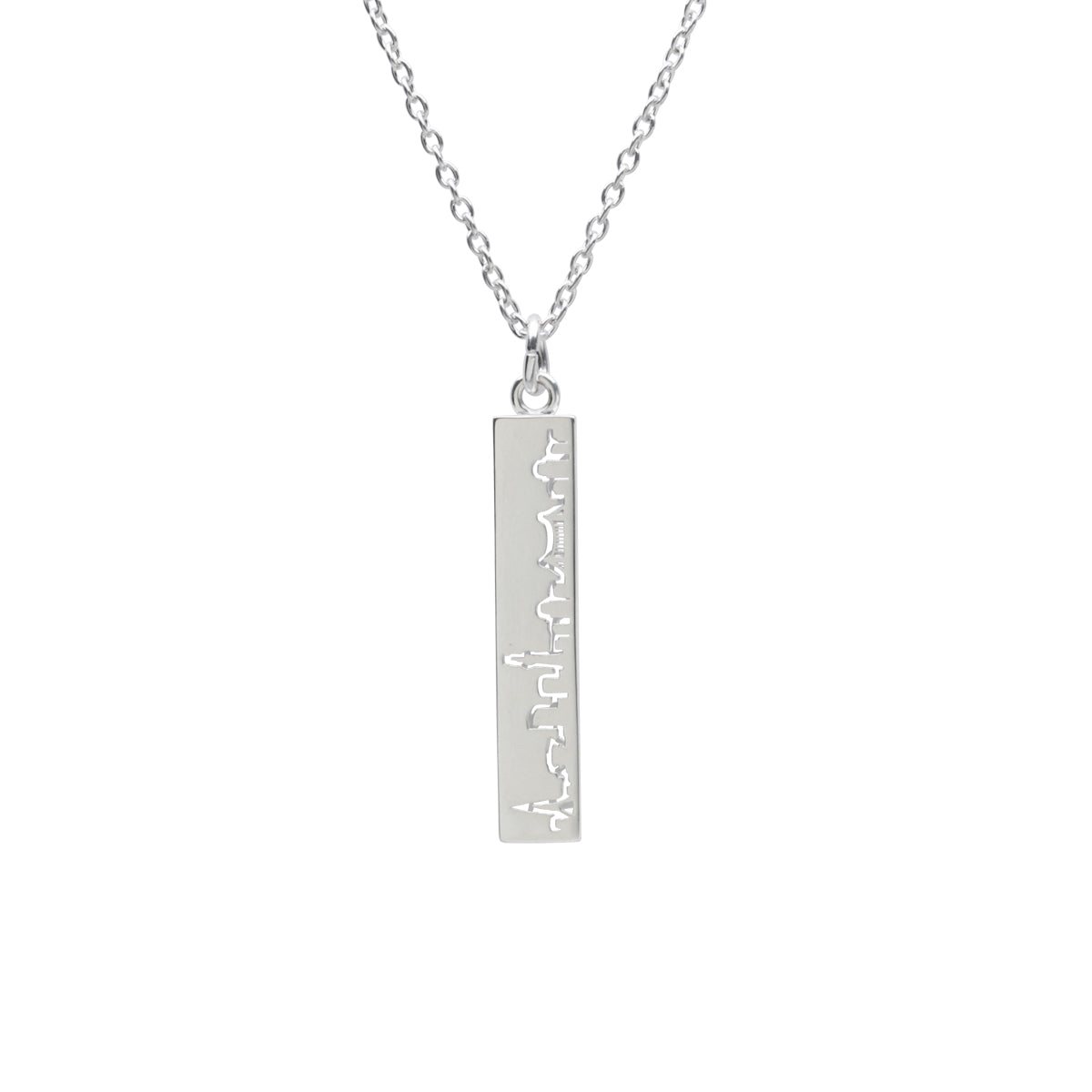 Techno City Tokyo Star Jewelry Necklace Rhodium / Single Item