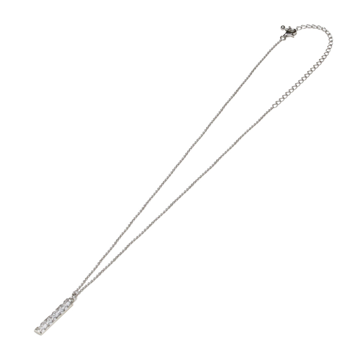 Techno City Tokyo Star Jewelry Necklace Rhodium / Single Item