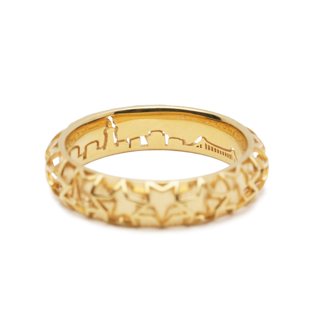 Techno City Tokyo Star Jewelry Ring Gold / Single Item