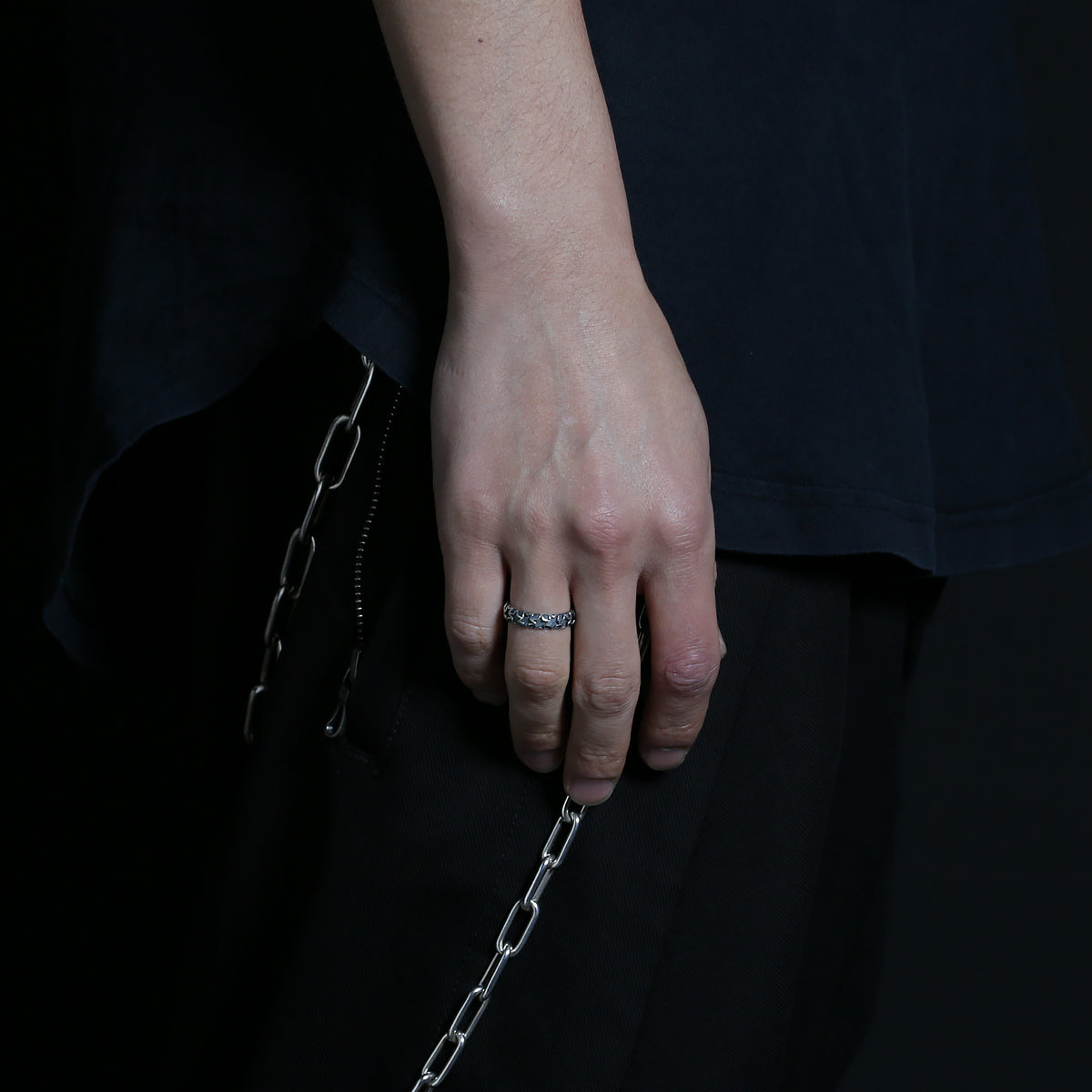 Techno City Tokyo Star Jewelry Ring Silver / Single Item