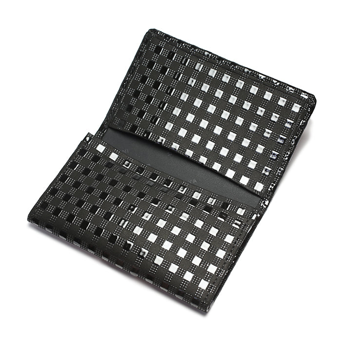 Inden - Indenya Business Card Holder Card Case Checkered Pattern