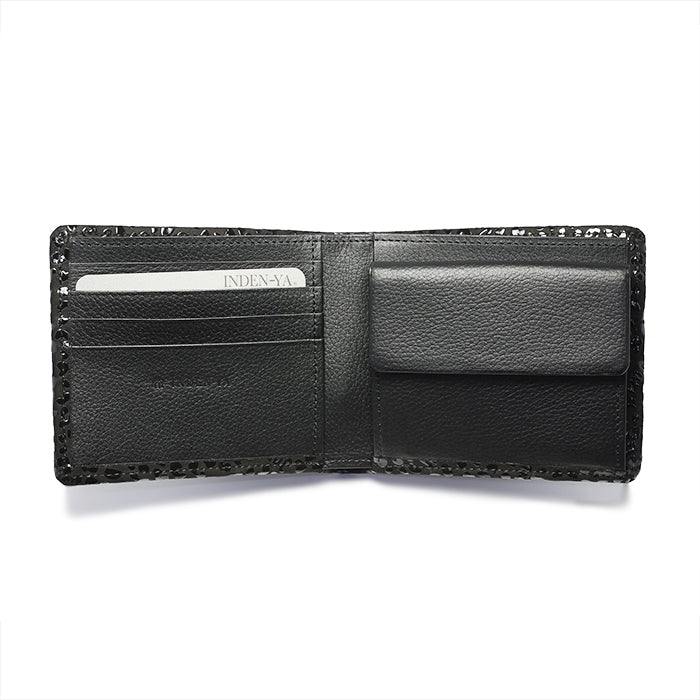 Inden - Indenya Birthstone Bifold Wallet Anechoic Chamber Pattern/ Medium Wallet